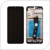 LCD with Touch Screen & Front Cover Samsung A025G Galaxy A02s Black (Original)
