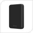 Wireless Power Bank Devia EP114 V2 Magnetic PD 20W 5000mAh Smart Black
