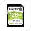 Κάρτα μνήμης SDXC C10 UHS-I U3 Kingston Canvas Select Plus 100MB/s 128GB
