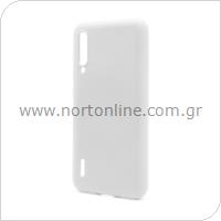 Θήκη Liquid Silicon inos Xiaomi Mi A3 L-Cover Λευκό