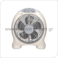 Table Fan Box Niaros Santadi 50W Beige