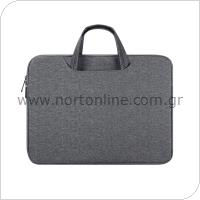 Horizontal Laptop Handbag Dux Ducis LBTB for Laptop/ Macbook/ Notebook/ Tablet 13''-13.9'' Dark Grey