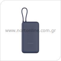 Φορτιστής Ανάγκης Ταχείας Φόρτισης Xiaomi BHR8975GL 33W 20000mAh με Ενσωματωμένο Καλώδιο Μπλε