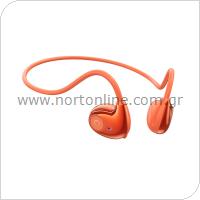 Stereo Bluetooth Headset Borofone BE63 Sports Talent Neckband Orange