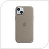 Θήκη Silicon με MagSafe Apple MT133 iPhone 15 Plus Γκρι