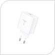 Travel Fast Charger Foneng EU62 with Output USB C GaN 45W 3A White