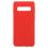 Θήκη Soft TPU inos Samsung G975F Galaxy S10 Plus S-Cover Κόκκινο