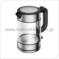 Βραστήρας Xiaomi Electric Kettle MJDSH05FD Γυάλινος 1.7L Μαύρο