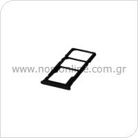 Sim Card Holder Xiaomi Redmi 13C Black (OEM)