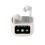 True Wireless Ακουστικά Bluetooth Devia ANC EM405 Pro3 με Οθόνη Λευκό
