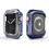 TPU & PC Cover Case Devia Sport Apple Watch 7/ 8 (41mm) Shock Proof Blue