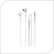 Hands Free Stereo A3 Devia EM108 3.5mm Kintone Λευκό