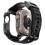 Θήκη TPU & Λουράκι Spigen Rugged Armor Pro Apple Watch Ultra 49mm  Μαύρο