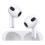 Bluetooth Headset Apple MME73 AirPods 3 with Magsafe Charging Case White