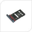 Βάση Κάρτας Sim & SD Huawei Mate 20 Pro Σκούρο Μπλε (OEM)
