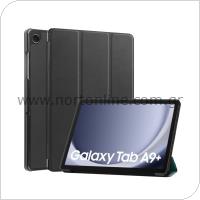 Θήκη Flip Smart inos Samsung X210 Galaxy Tab A9 Plus 11.0 Wi-Fi/ X216 Galaxy Tab A9 Plus 11.0 5G Μαύρο