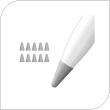 Καλύμμα Μύτης Γραφίδας Αφής Dux Ducis για Apple Pencil Γκρι (10 τεμ.)