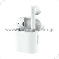 True Wireless Ακουστικά Bluetooth Haylou Moripods T33 In-ear Λευκό