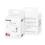Travel Fast Charger inos with Triple Output USB A & 2xUSB C GaN PD QC 3.0 65W White