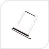Βάση Κάρτας Sim Apple iPhone 12 mini Λευκό (OEM)