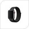 Λουράκι Devia Sport3 Nylon Woven Apple Watch (42/ 44/ 45/ 49mm) Deluxe Μαύρο