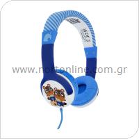 Wired Stereo Headphones OTL Animal Crossing Tommy & Timmy for Kids Blue