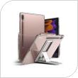 TPU & PC Back Cover Case with Stand Ringke Fusion Combo Samsung T970 Galaxy Tab S7 Plus Wi-Fi/ T976B Galaxy Tab S7 Plus 5G Clear