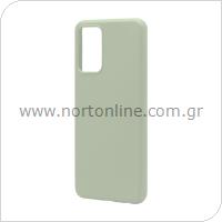 Liquid Silicon inos Samsung A326B Galaxy A32 5G L-Cover Olive Green