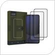 Tempered Glass Full Face Hofi Pro+ Samsung S721B Galaxy S24 FE 5G Μαύρο (2 τεμ.)