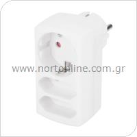 Power Adapter GSC 3 Way White