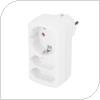 Power Adapter GSC 3 Way White