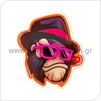 Neon ART LED Forever Light FLA03 GANGSTA MONKEY (USB/Μπαταρίας & On/Off) Πολύχρωμο