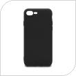Θήκη Soft TPU inos Apple iPhone 7 Plus/ iPhone 8 Plus S-Cover Μαύρο