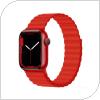 Λουράκι Devia Sport3 Silicone Magnet Apple Watch (42/ 44/ 45mm) Deluxe Κόκκινο