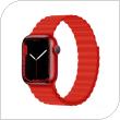 Strap Devia Sport3 Silicone Magnet Apple Watch (42/ 44/ 45mm) Deluxe Red