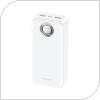 Φορτιστής Ανάγκης Foneng PX103 PD 22.5W 30000mAh με 2 Θύρες USB A & 1 Θύρα USB C Λευκό