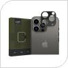 Μεταλλικό Προστατευτικό Κάλυμμα Κάμερας Hofi Alucam Premium Pro+ Apple iPhone 14 Pro/ 14 Pro Max Μαύρο