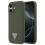 Θήκη Σιλικόνης Guess MagSafe Apple iPhone 17 Triangle Logo Χακί