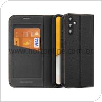 Θήκη Flip Dux Ducis Skin X2 Wallet Samsung A146P Galaxy A14 5G Μαύρο