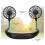 Head Fan Rechargeable Niaros Bhari Micro USB 2.5W Black