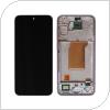Οθόνη με Touch Screen & Μπροστινή Πρόσοψη Samsung A356B Galaxy A35 5G Μωβ (Original)