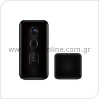 Ασύρματο Κουδούνι Πόρτας Xiaomi Smart Doorbell 3 με Κάμερα & Wi-Fi BHR5416GL  Μαύρο