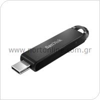 USB 3.1 Flash Disk SanDisk Ultra SDCZ460 USB C 32GB 150MB/s Black