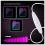 Neon LED Forever Light Καθρέπτης FMNE01 LOVE YOURSELF Μπλε-Ροζ