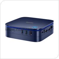 Mini PC Blackview MP60 256GB SSD, 8GB RAM, W11 Pro, Intel Celeron Ν5095, 2GHz Blue
