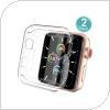 Θήκη TPU Ahastyle WA05 Premium Apple Watch 1/ 2/ 3 42mm Διάφανο (2 τεμ.)