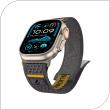 Λουράκι Spigen Athlex Air Apple Watch 6/ 7/ 8/ 9/ 10/ SE/ Ultra 1/ 2 (44/ 45/ 46/ 49mm) Active Γκρι
