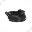 Καλώδιο Επέκτασης (Μπαλαντέζα) GSC 10m (3 x 1.5mm) Μαύρο
