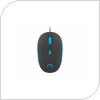 Wired Mouse Natec Sparrow NMY-1187 Black-Blue