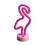 Neon LED Forever Light FSNE01 FLAMINGO (USB/Battery Operation & On/Off) with Stand Pink